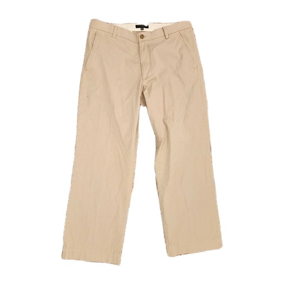 Banana Republic Other - VTG Banana Republic Dawson Straight Chinos - 34x28  (30x30) Searsucker Taupe